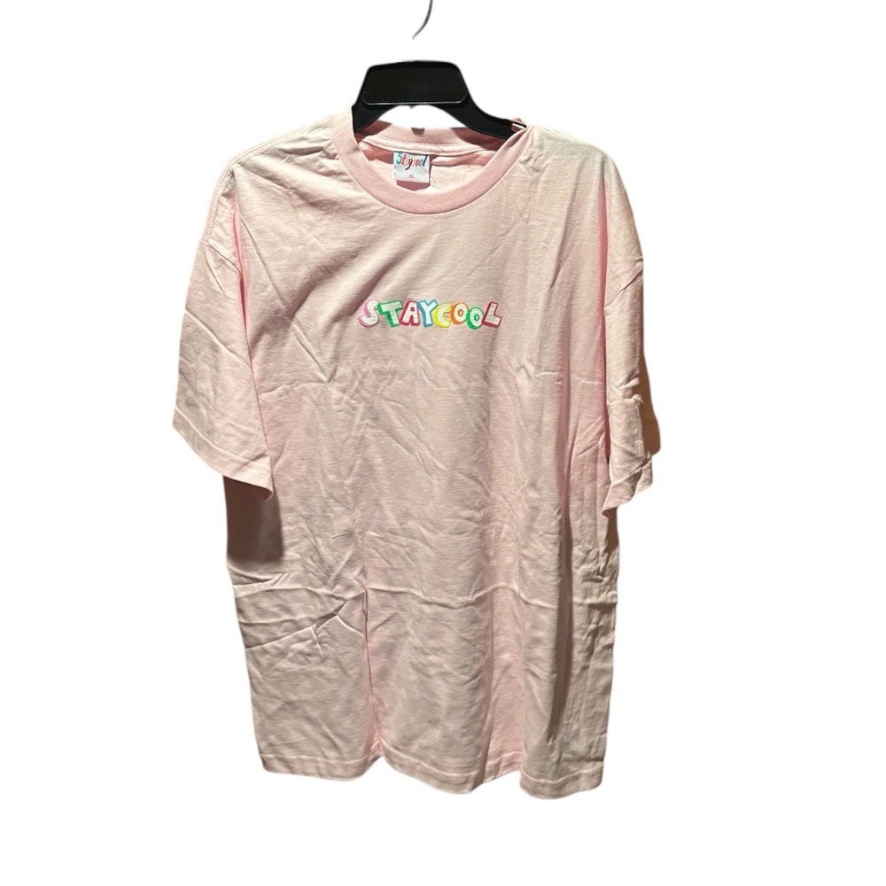 Urban Outfitters Staycool Short Sleeve T-shirt in Pink XL NWT